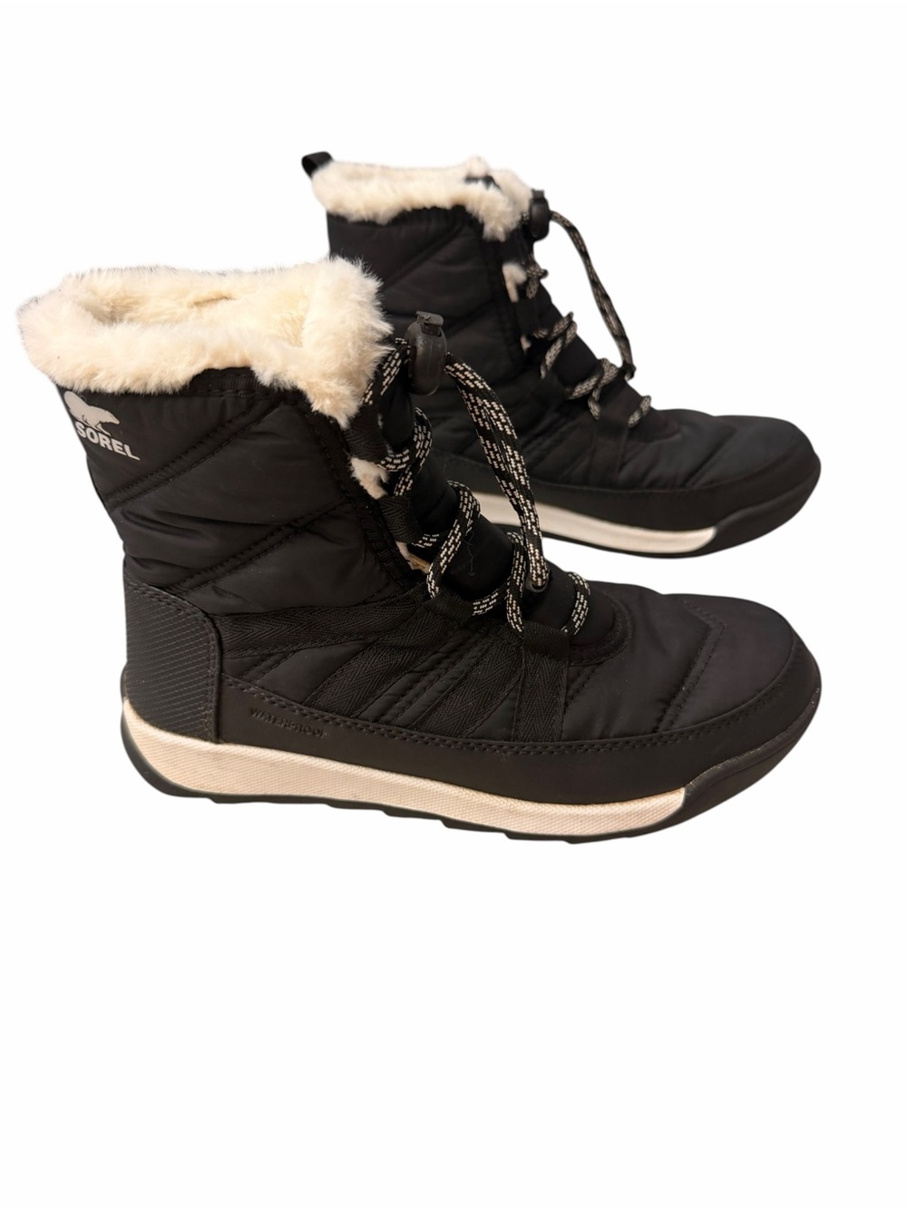 Sorel Youth Whitney II Short Lace Waterproof Boots Size 3